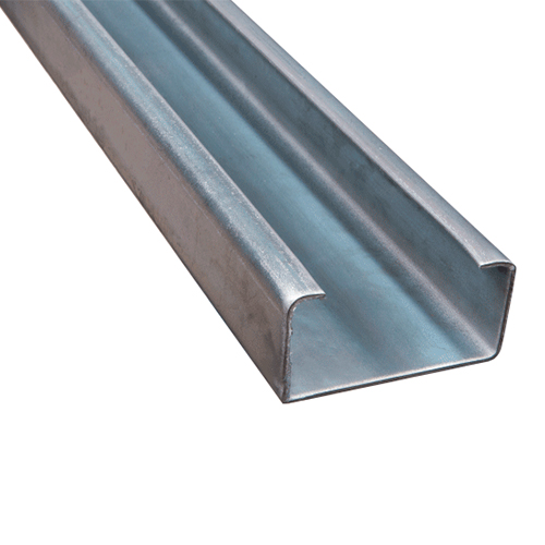 PERFIL U GALV ENRIJ 100MM X 40MM X 20MM X 2.70MM 25.84KG/PÇ